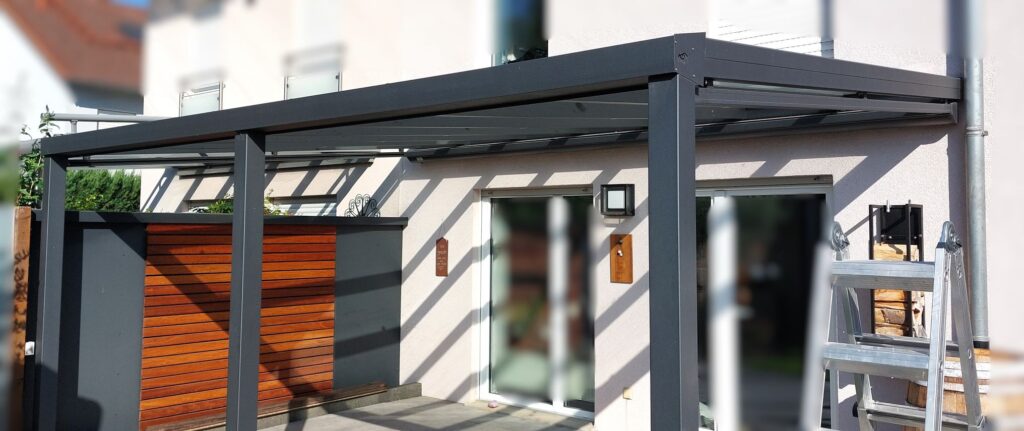 Terrassenüberdachung Reinigung